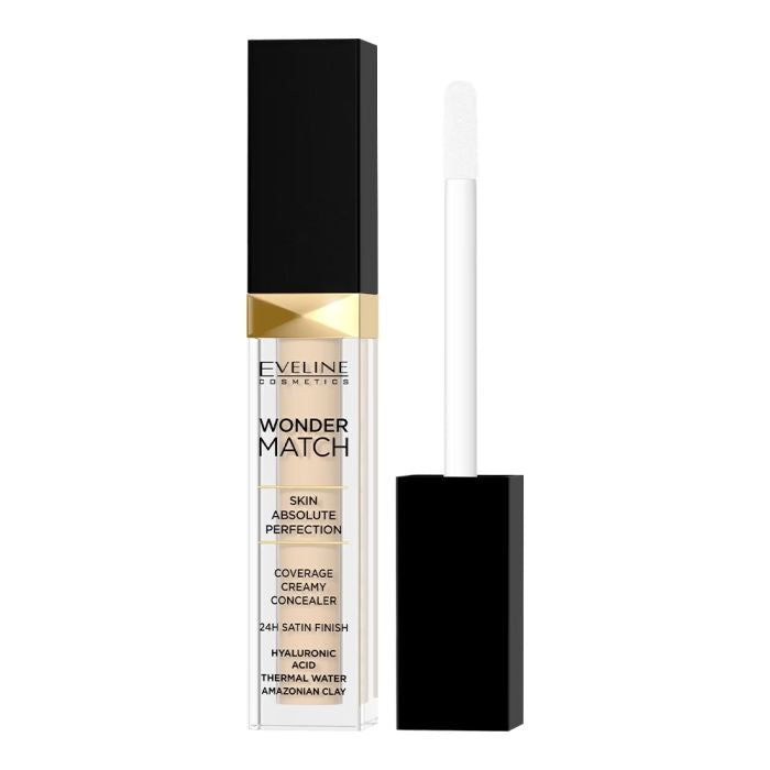 Eveline Wonder Match Liquid Concealer with Hyaluronic Acid